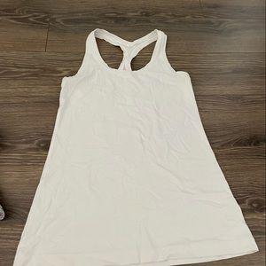 Lululemon white tank